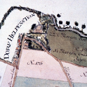 Karte Hoistener Kammeral Pastoralzehnden 1789 Detail 498