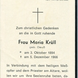 Deuss Maria 936 1966