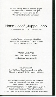 Haas Hans-Josef 2316 2017