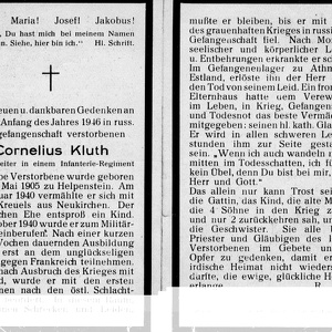 Kluth Cornelius 1946