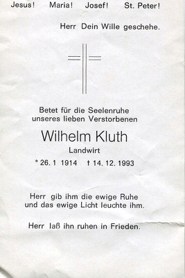 Kluth Wilhelm 5833 1993