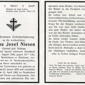 Niesen Gertrud geb Schlupp 5798 1944