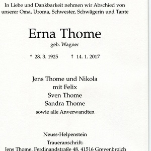 Thome Erna 2317 2017