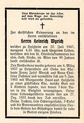 Wyrich Heinrich 1947
